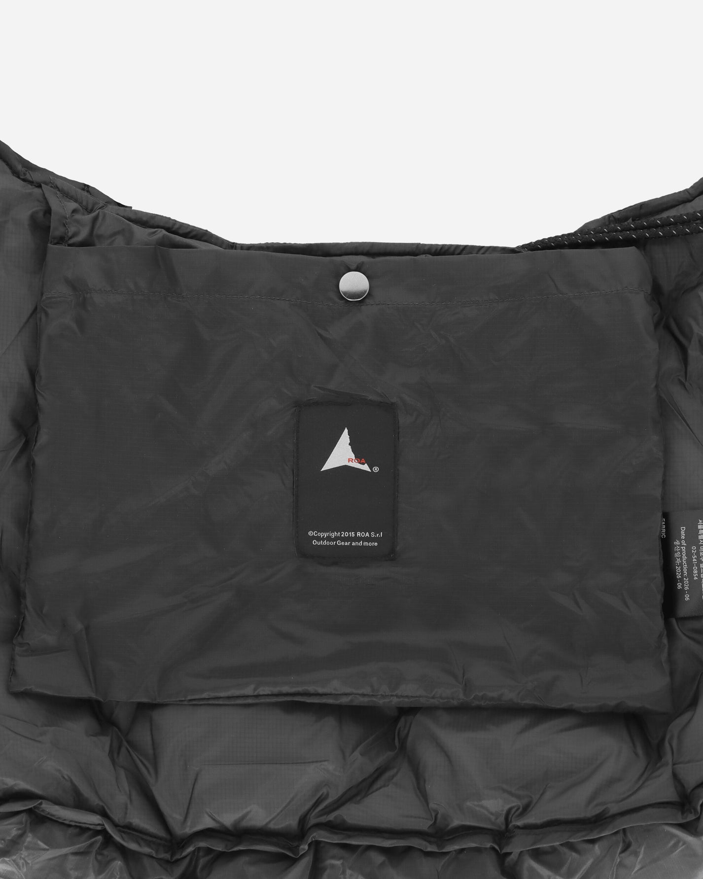 ROA NUNA Packable Bag Black Bags and Backpacks Shoulder Bags YBUW2158FA128 BLK0001