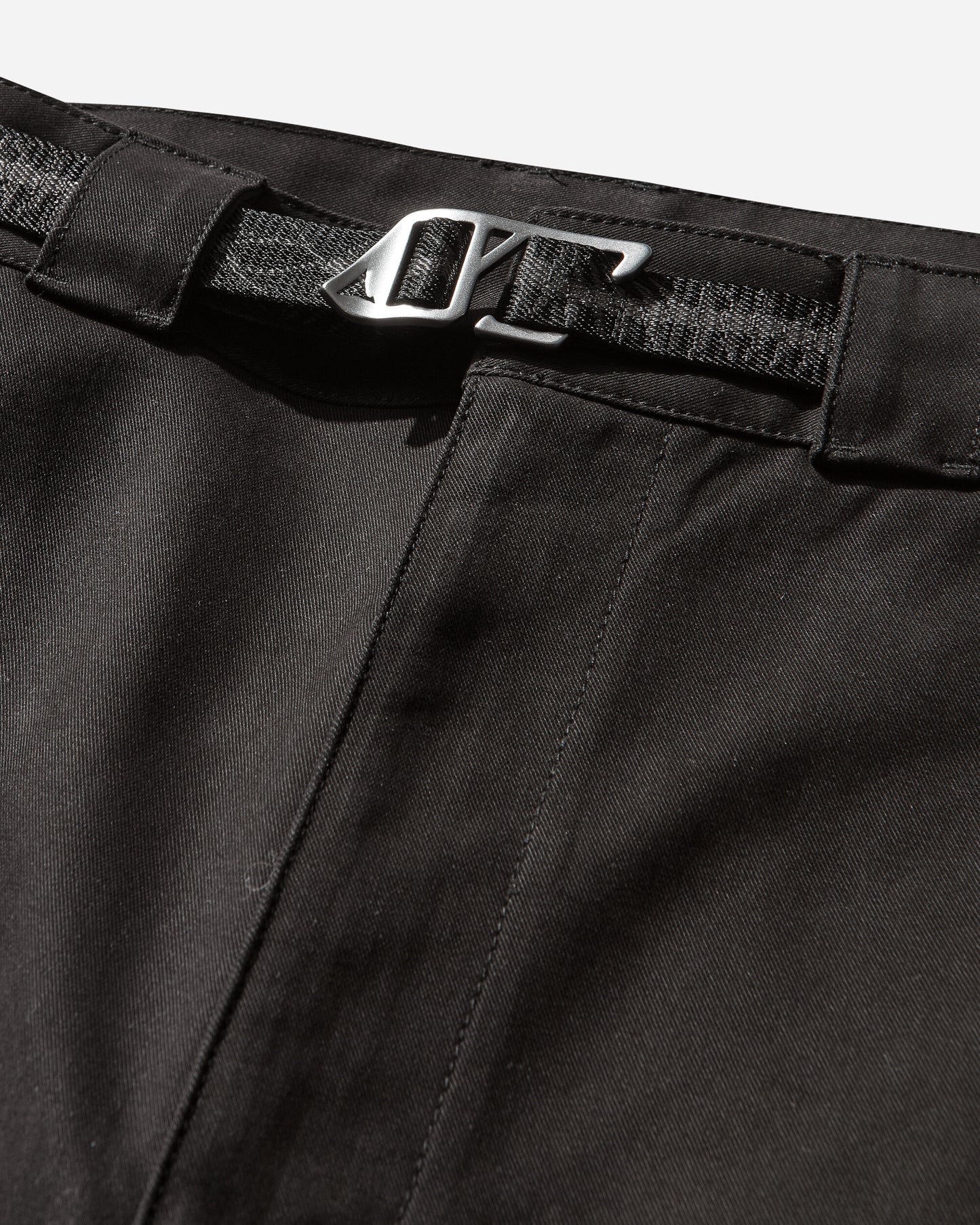 ROA Centipede Buckle Chino Pants Black Pants Casual YBMW092FA73 BLK0001