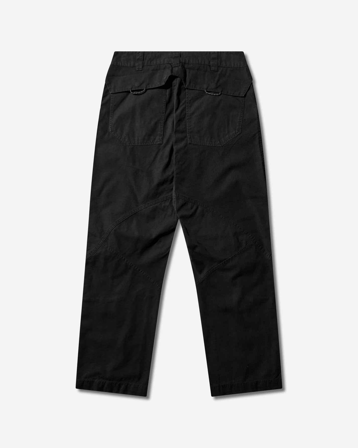 ROA Crimp Shaped Cotton Pants Black Pants Casual YBMW053FA49 BLK0001