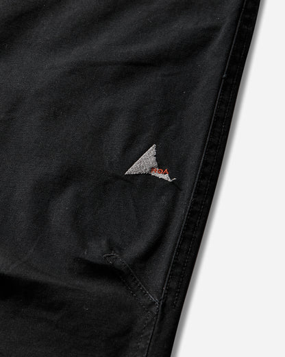 ROA Crimp Shaped Cotton Pants Black Pants Casual YBMW053FA49 BLK0001