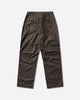 ROA Crimp Shaped Waxed Cotton Pants Dark Brown Pants Casual YBMW0163FA132 BRW0003