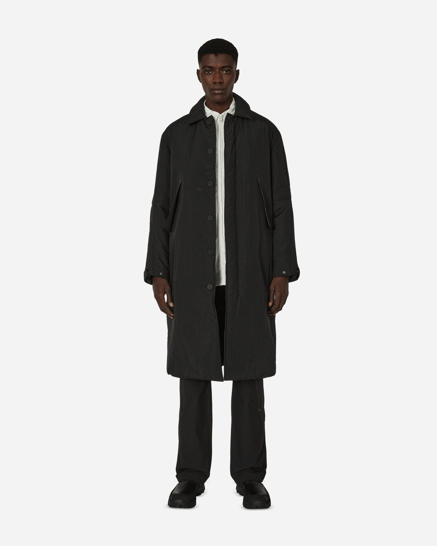 ROA Car Coat Black Coats and Jackets Coats RBMW003WO03 BLK0001