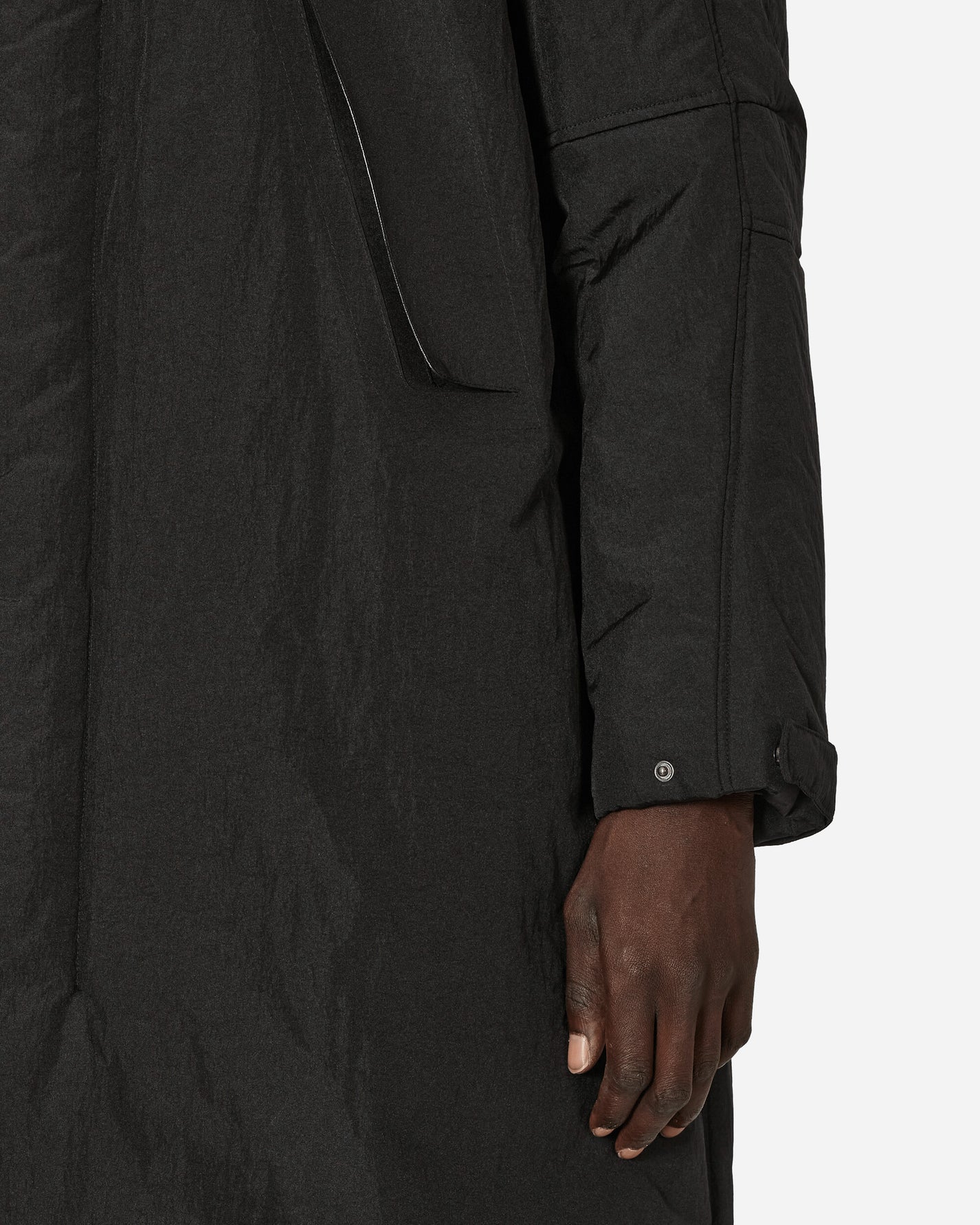 ROA Car Coat Black Coats and Jackets Coats RBMW003WO03 BLK0001