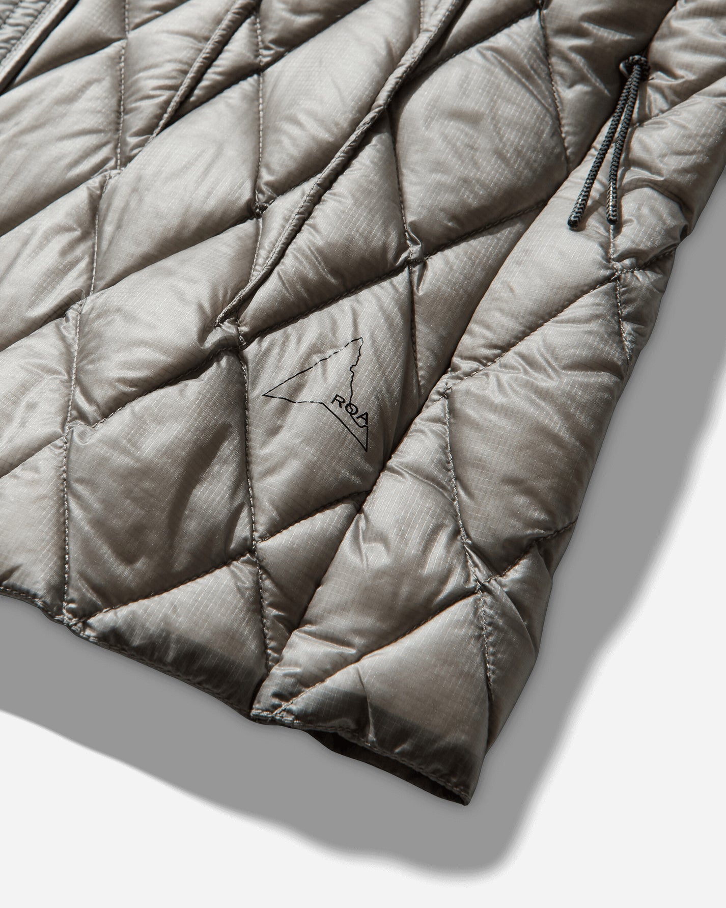 ROA Twiya 600 Fill Power Down Liner Silver Coats and Jackets Coats YBWW039FA16 GRY0002