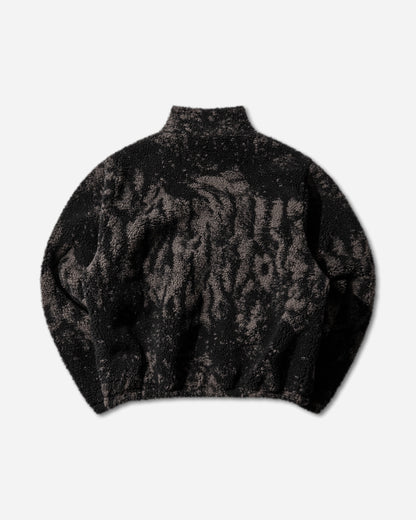 ROA Ewe Furry Jacket Fuzzy Dark Brown Coats and Jackets Down Jackets YBUW067FA41 MLT0006