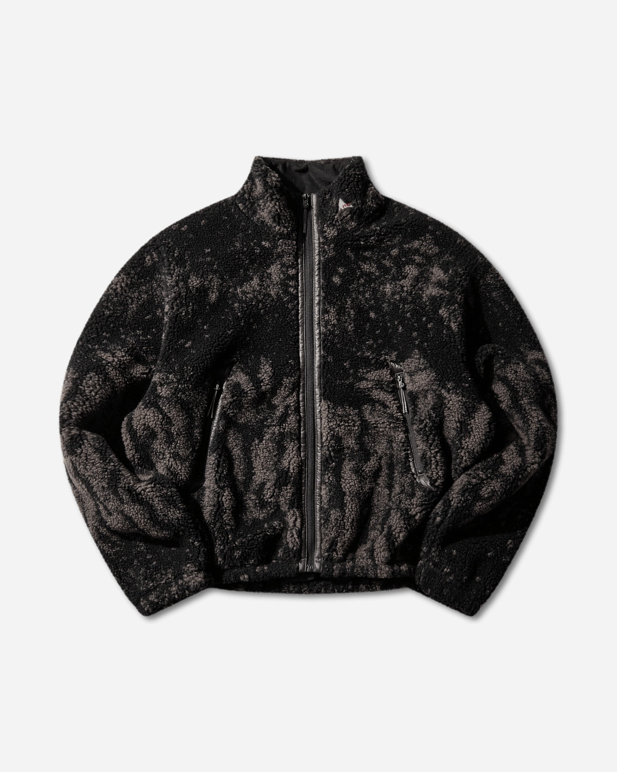 ROA Ewe Furry Jacket Fuzzy Dark Brown Coats and Jackets Down Jackets YBUW067FA41 MLT0006