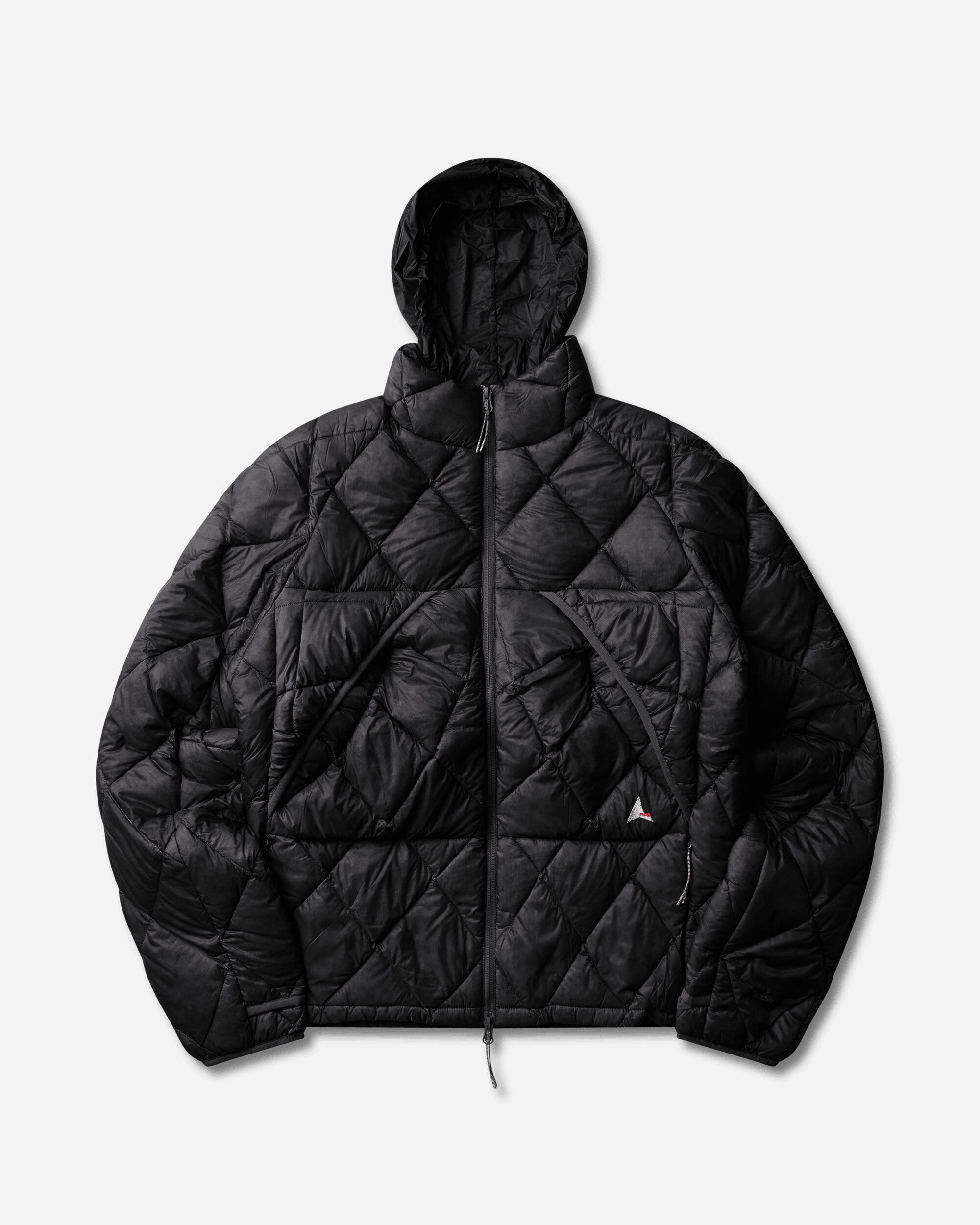 ROA Nuna 800 Fill Power Hooded Down Jacket Black Coats and Jackets Down Jackets YBUW0212FA158 BLK0001