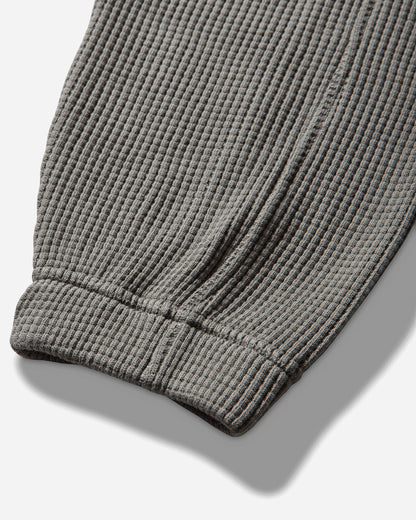 ROA Bee Sun Faded Organic Waffle Zip Up Hoodie Grey Sweatshirts Hoodies YBMW034FA31 GRY0001