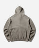 ROA Bee Sun Faded Organic Waffle Zip Up Hoodie Grey Sweatshirts Hoodies YBMW034FA31 GRY0001