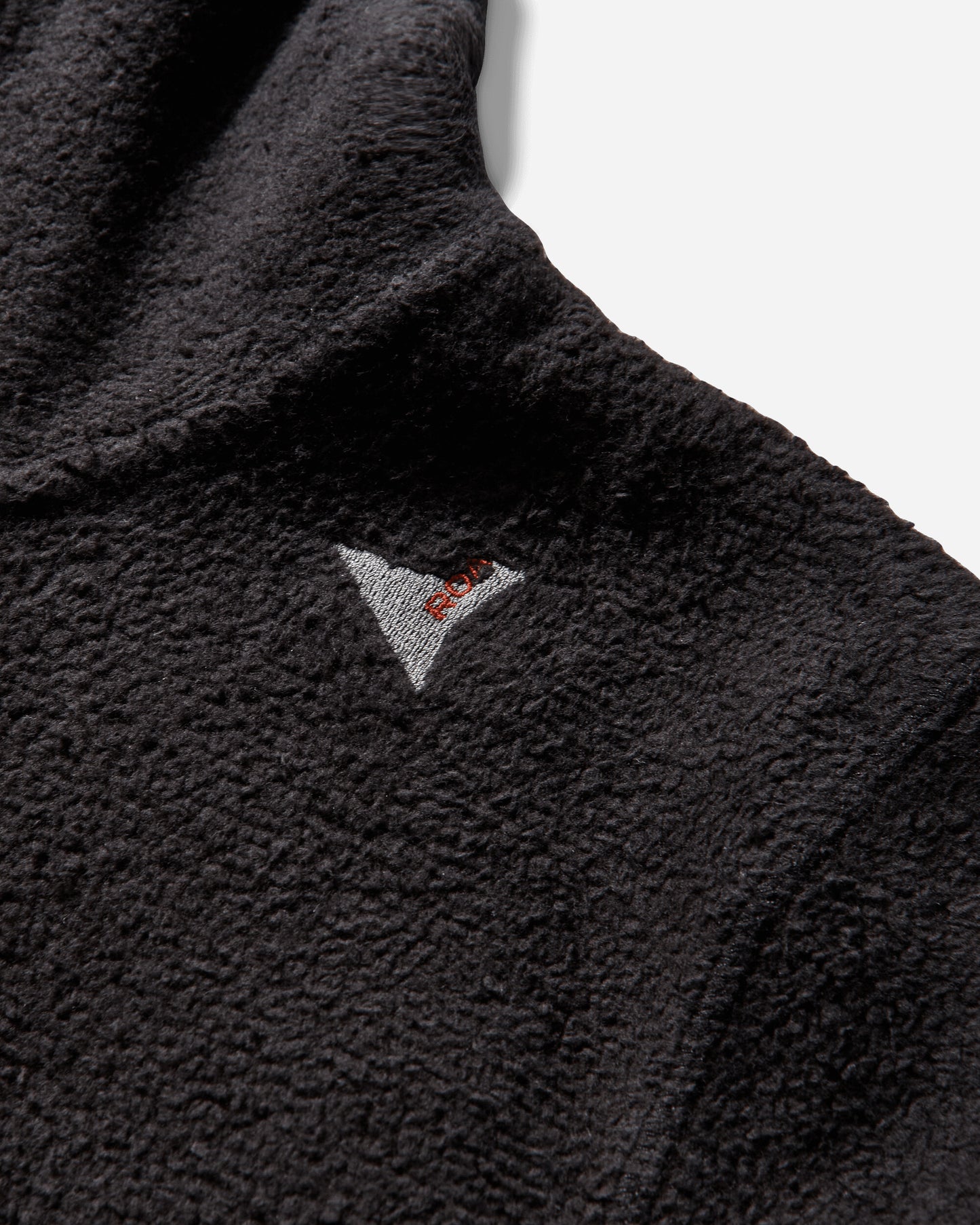 ROA Guniy Inside Out Zip-Up Baby Hoodie Washed Black Sweatshirts Hoodies YBWW031JY12 BLK0020