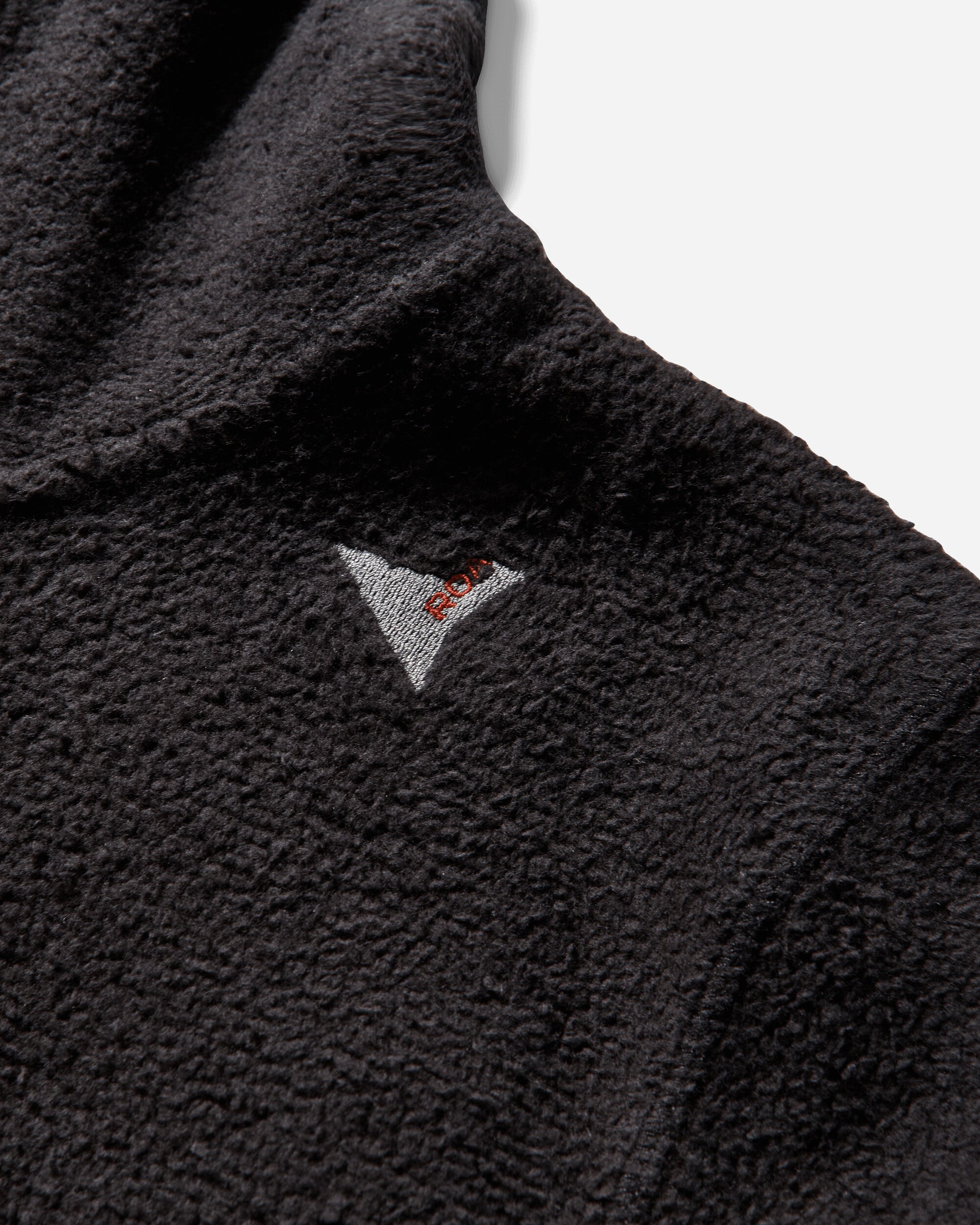 ROA Guniy Inside Out Zip-Up Baby Hoodie Washed Black Sweatshirts Hoodies YBWW031JY12 BLK0020