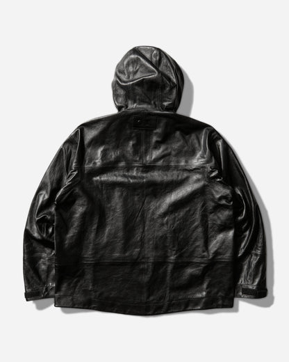 ROA Leather Shell Jacket Carbon Coats and Jackets Jackets WS259LB BLK0001