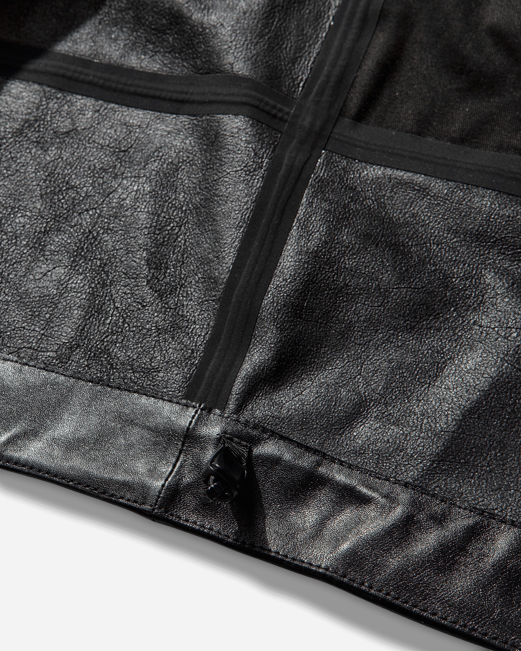 ROA Leather Shell Jacket Carbon Coats and Jackets Jackets WS259LB BLK0001