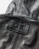 ROA Leather Shell Jacket Carbon Coats and Jackets Jackets WS259LB BLK0001