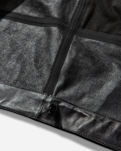 ROA Leather Shell Jacket Carbon Coats and Jackets Jackets WS259LB BLK0001