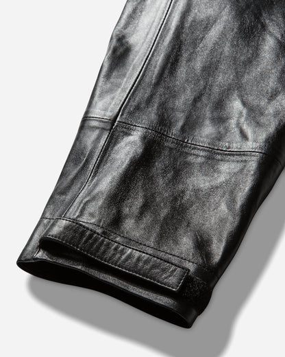 ROA Leather Shell Jacket Carbon Coats and Jackets Jackets WS259LB BLK0001