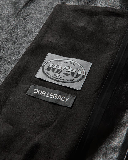 ROA Leather Shell Jacket Carbon Coats and Jackets Jackets WS259LB BLK0001