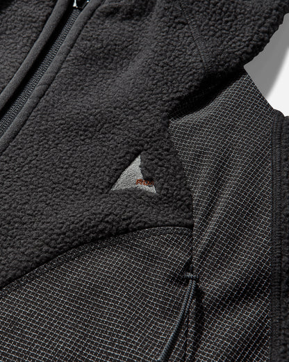 ROA Ocular Polartec Thermal Pro Zip Up Hoodie Black Coats and Jackets Jackets YBUW066FA40 BLK0001