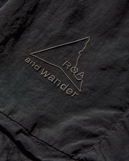 ROA Roa x And Wander Garment Dye Nylon Hooded Jacket Black Coats and Jackets Jackets 5745221536 10