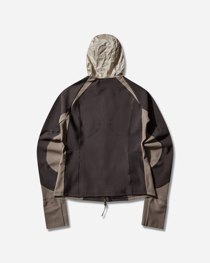 ROA Spine Stretch Hooded Jacket Dark Brown Coats and Jackets Jackets YBWW015FA06 BRW0003