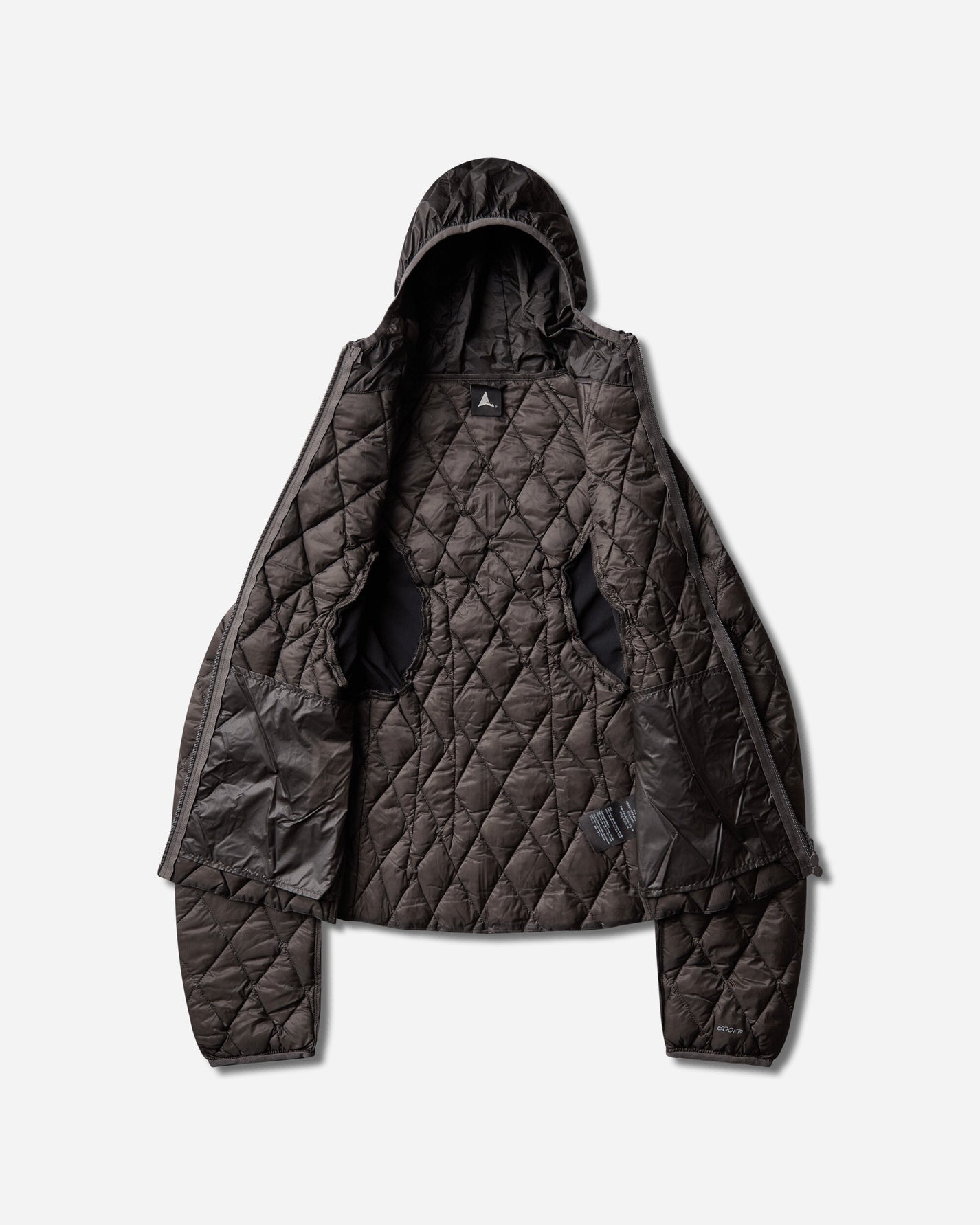 ROA Twiya 600 Fill Power Down Liner Graphite Coats and Jackets Jackets YBWW056FA24 GRY0045