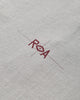 ROA Info Stitch Organic Long Sleeve Light Grey T-Shirts Longsleeve RBMW0543JY56 GRY0004
