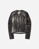 ROA Nim Baby Long Sleeve Fuzzy Brown T-Shirts Longsleeve YBWW086JY30 BRW0076