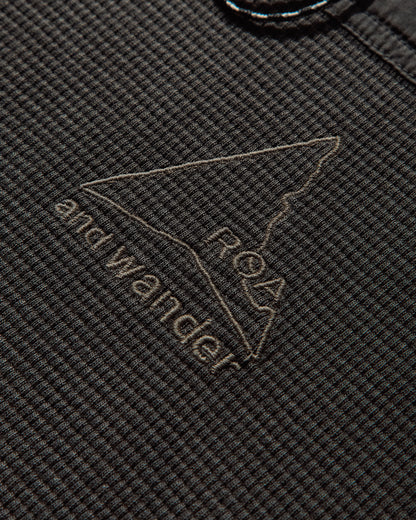 ROA Roa x And Wander Garment-dyed Long Sleeve Black T-Shirts Longsleeve 5745284539 10