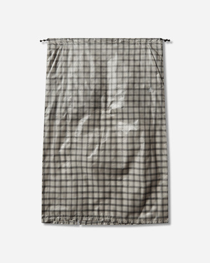 ROA Nia See Through Printed Check Mid Skirt White Skirts Midi YBWW033FA13 WTH0001