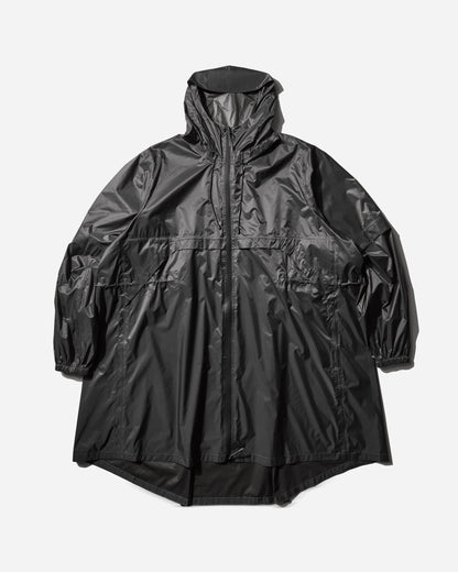 ROA Surface Packable Grid Rain Coat Dark Grey Coats and Jackets Parka Jackets RBMW0503FA337 GRY0003