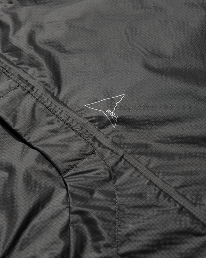 ROA Surface Packable Grid Rain Coat Dark Grey Coats and Jackets Parka Jackets RBMW0503FA337 GRY0003