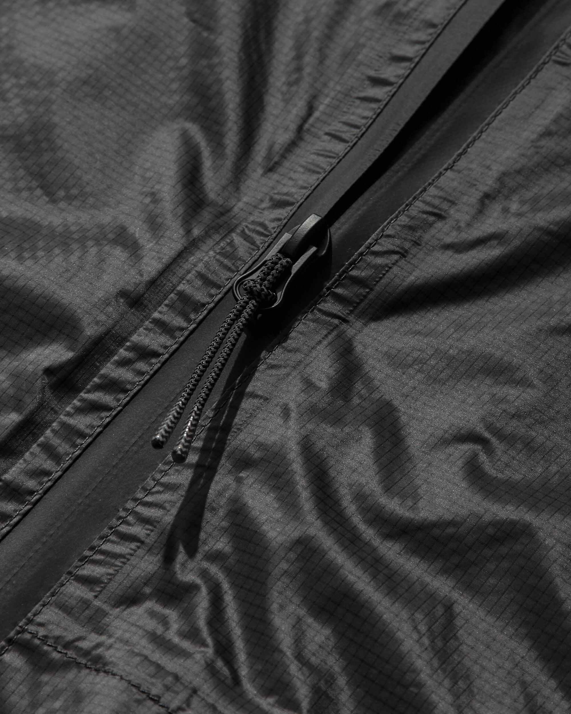 ROA Surface Packable Grid Rain Coat Dark Grey Coats and Jackets Parka Jackets RBMW0503FA337 GRY0003