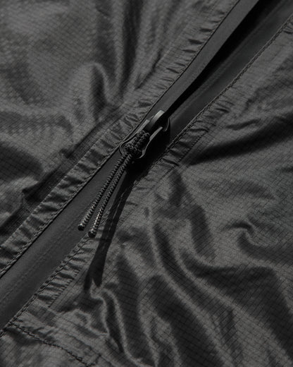 ROA Surface Packable Grid Rain Coat Dark Grey Coats and Jackets Parka Jackets RBMW0503FA337 GRY0003