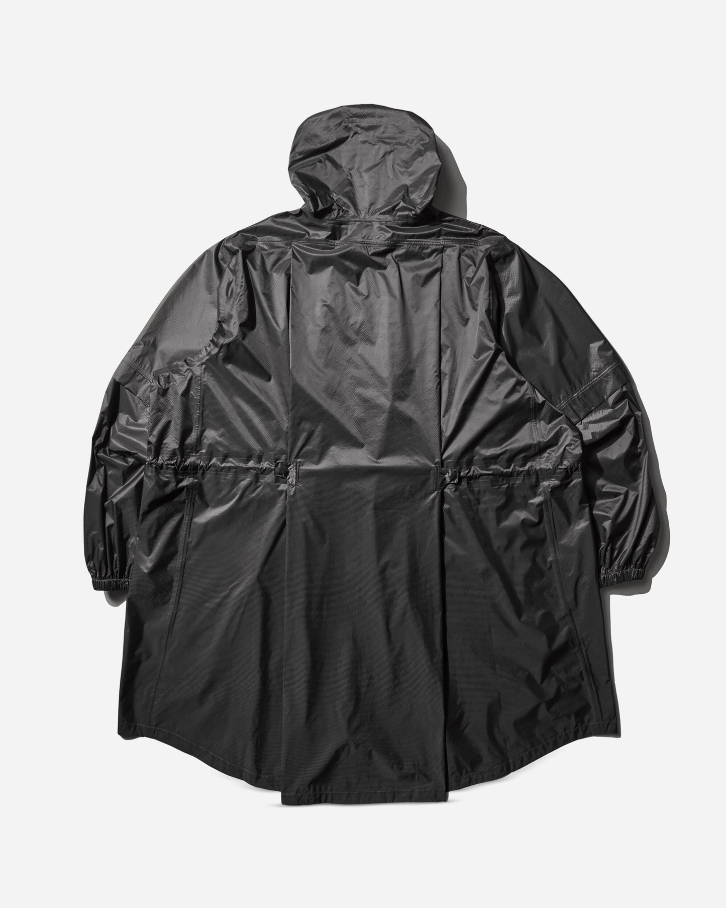 ROA Surface Packable Grid Rain Coat Dark Grey Coats and Jackets Parka Jackets RBMW0503FA337 GRY0003