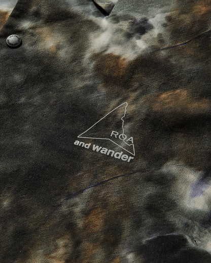 ROA R03 Roa × And Wander Printed Breathable Shirt Camo Shirts Shortsleeve Shirt 5746183513SJ 403