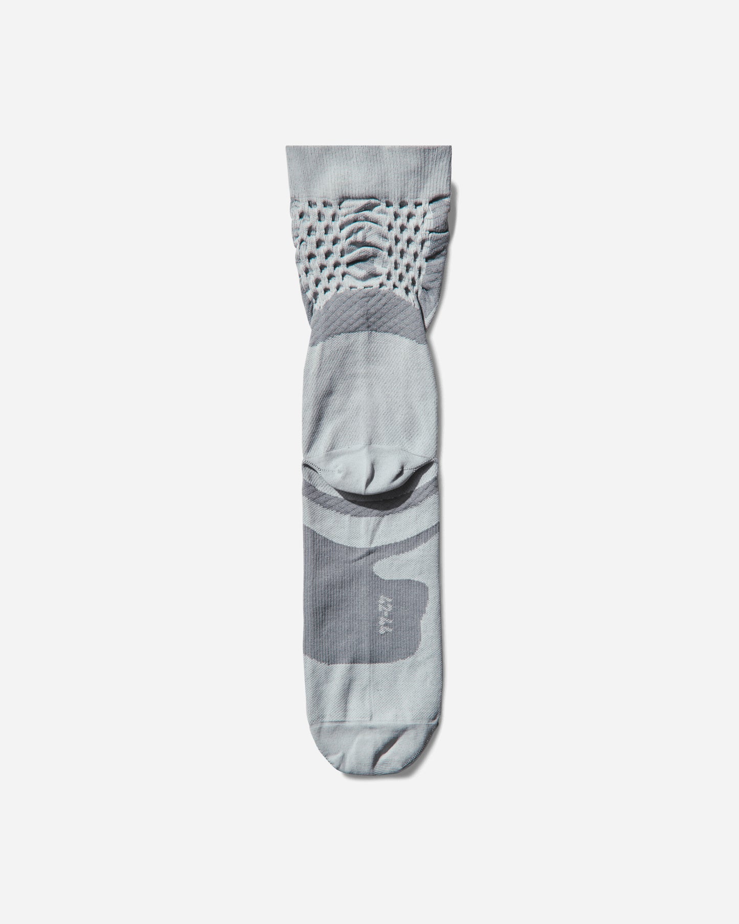 ROA Bones Logo Q Skin Technical Crew Socks Light Grey Underwear Socks YBUW003YA03 GRY0004