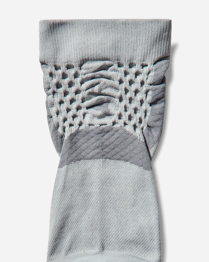 ROA Bones Logo Q Skin Technical Crew Socks Light Grey Underwear Socks YBUW003YA03 GRY0004