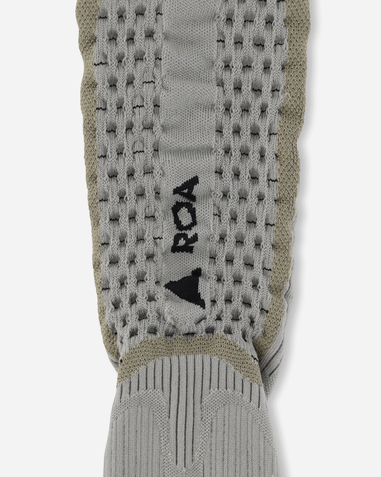 ROA Bones Logo Q Skin Technical Socks Taupe Underwear Socks RBMW0410YA53 BEG0002