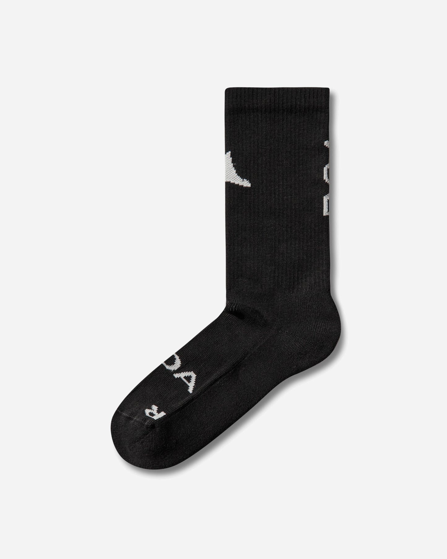 ROA Logo Biofil Socks Black/Light Grey Underwear Socks YBUW087YA26 BLK0044