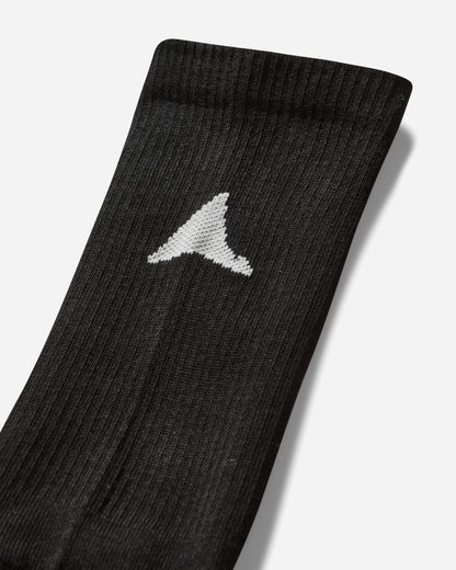 ROA Logo Biofil Socks Black/Light Grey Underwear Socks YBUW087YA26 BLK0044