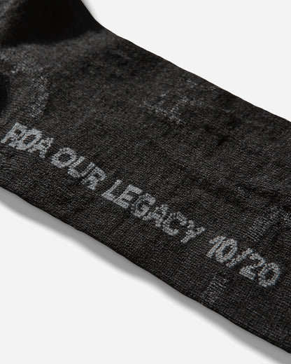 ROA Merino Knee High Socks Carbon Underwear Socks YBMW090YA08 BLK0001