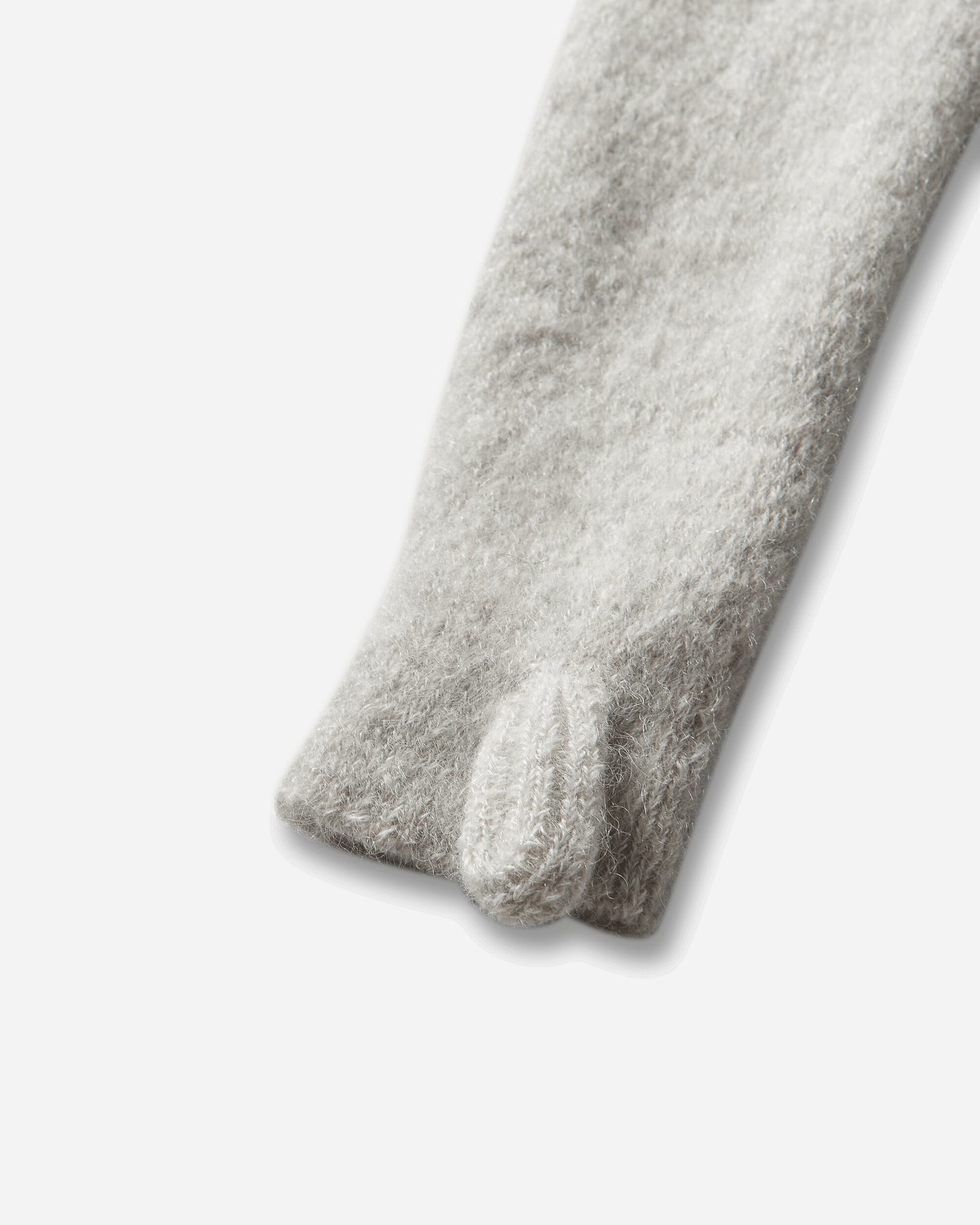 ROA Tasna Mohair Zip Up Sweater Dirty White Knitwears Sweaters YBWW070YA15 WTH0013