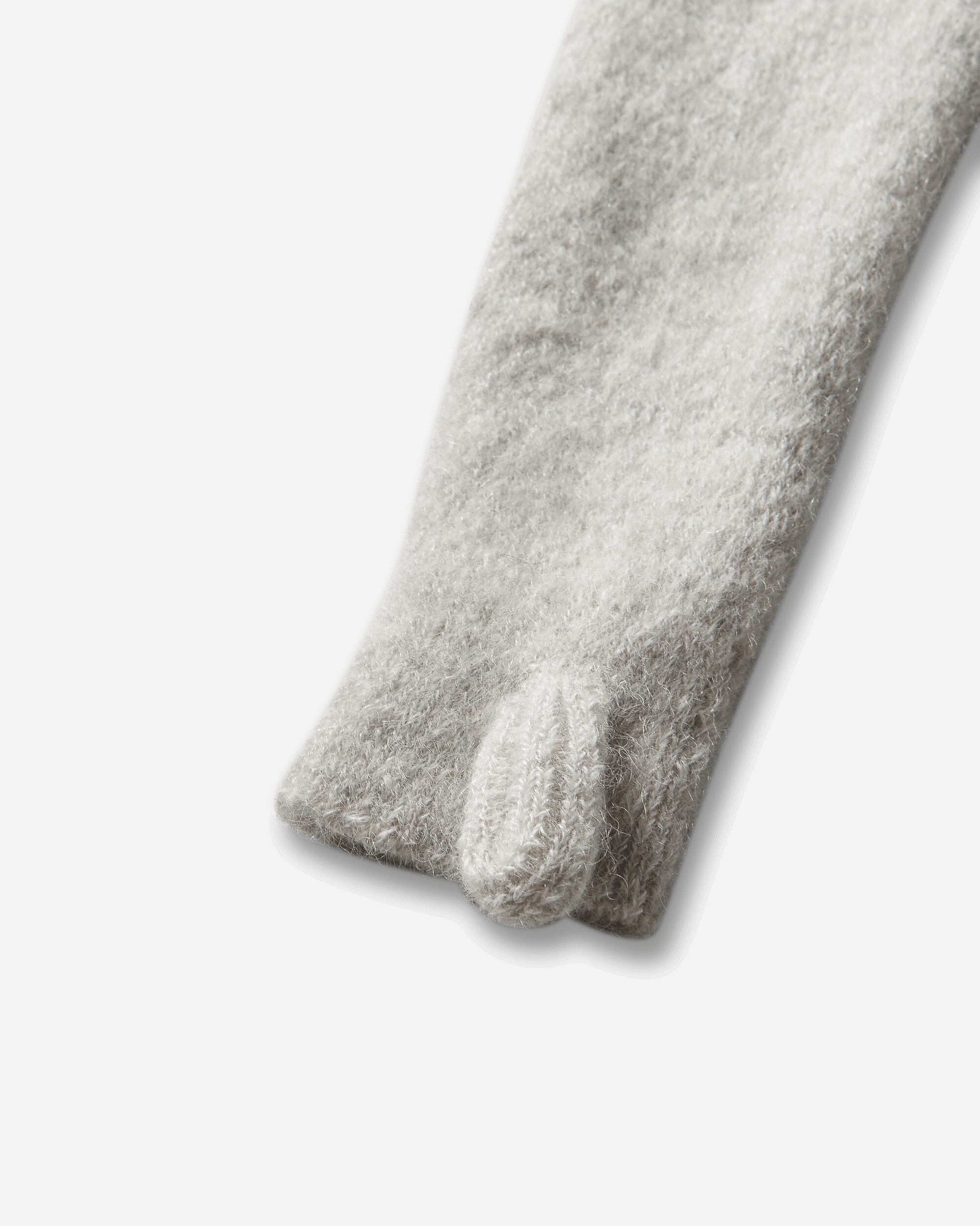 ROA Tasna Mohair Zip Up Sweater Dirty White Knitwears Sweaters YBWW070YA15 WTH0013