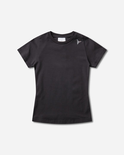 ROA Logo Baby Tee Washed Black T-Shirts Top YBWW087JY31 BLK0020