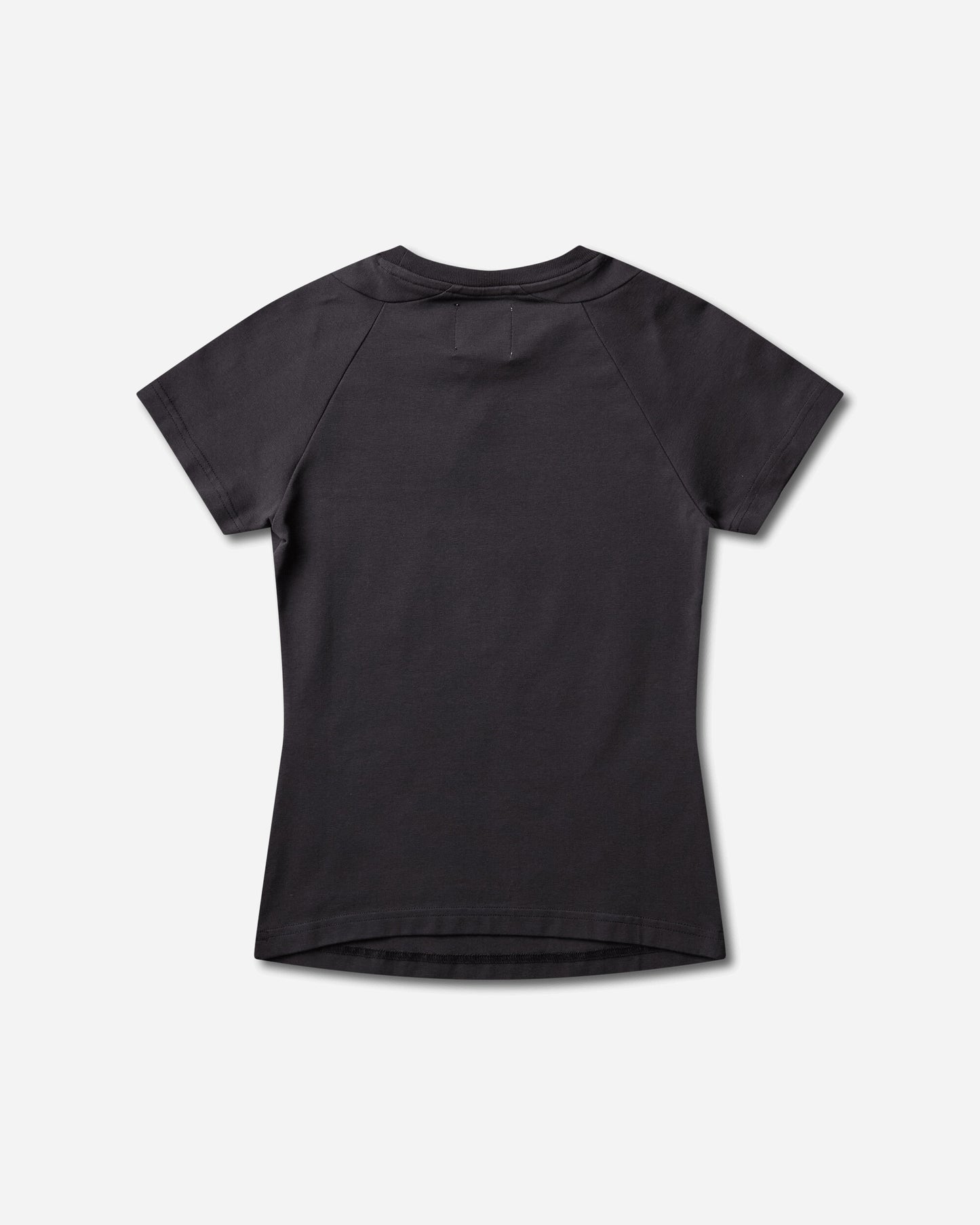 ROA Logo Baby Tee Washed Black T-Shirts Top YBWW087JY31 BLK0020