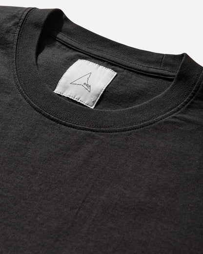 ROA Logo T Shirt Washed Black T-Shirts Top YBUW011JY01 BLK0020