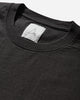 ROA Logo T Shirt Washed Black T-Shirts Top YBUW011JY01 BLK0020