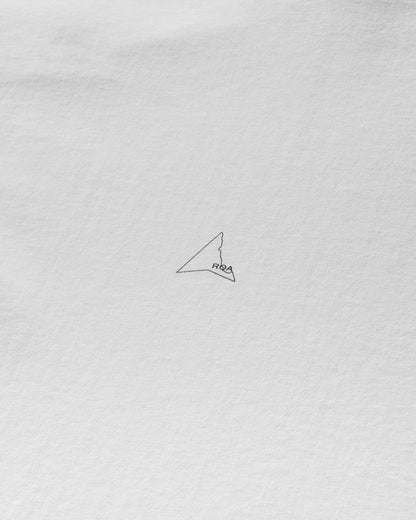 ROA Logo T Shirt White T-Shirts Top RBMW0254JY22 WTH0001