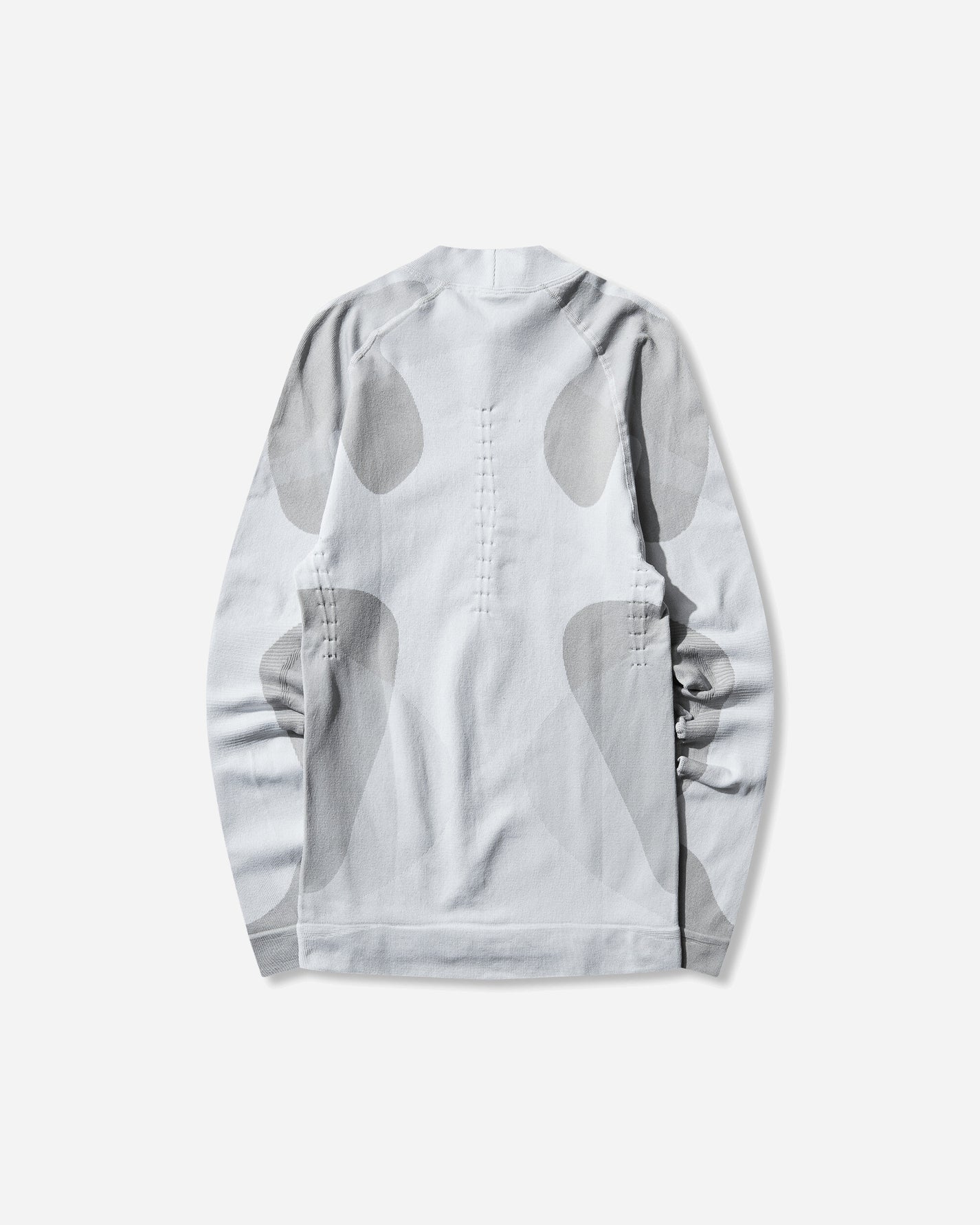 ROA Daze Compression Seamless Long Sleeve White Sweatshirts Track Tops YBMW0159YA12 WTH0001