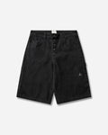 ROA Ash Canvas Shorts Washed Black Pants Trousers YBMW059FA55 BLK0020